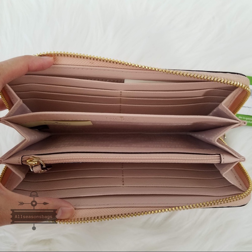 🔽 Kate spade flamingo Lacey multi the pool wallet - Picture 4 of 8